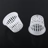 Sunicon 10-Pack Garden Net Cups with Slits, Reusable, Durable Net Pots for Hydroponics and Plant Growth, White view 4