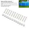 shenruifa 12-Pack PVC Pool Mounting Joint Pins, 6 cm, for 28270/28272 view 4