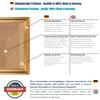 CLAMARO Riga Antique Baroque Picture Frame, Solid Wood, Gold, 45 x 70 cm view 4
