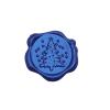 Self-Adhesive Wax Seals, 30 Pieces, Blue Christmas Design view 1