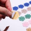 Self-Adhesive Wax Seals, 30 Pieces, Blue Christmas Design view 3