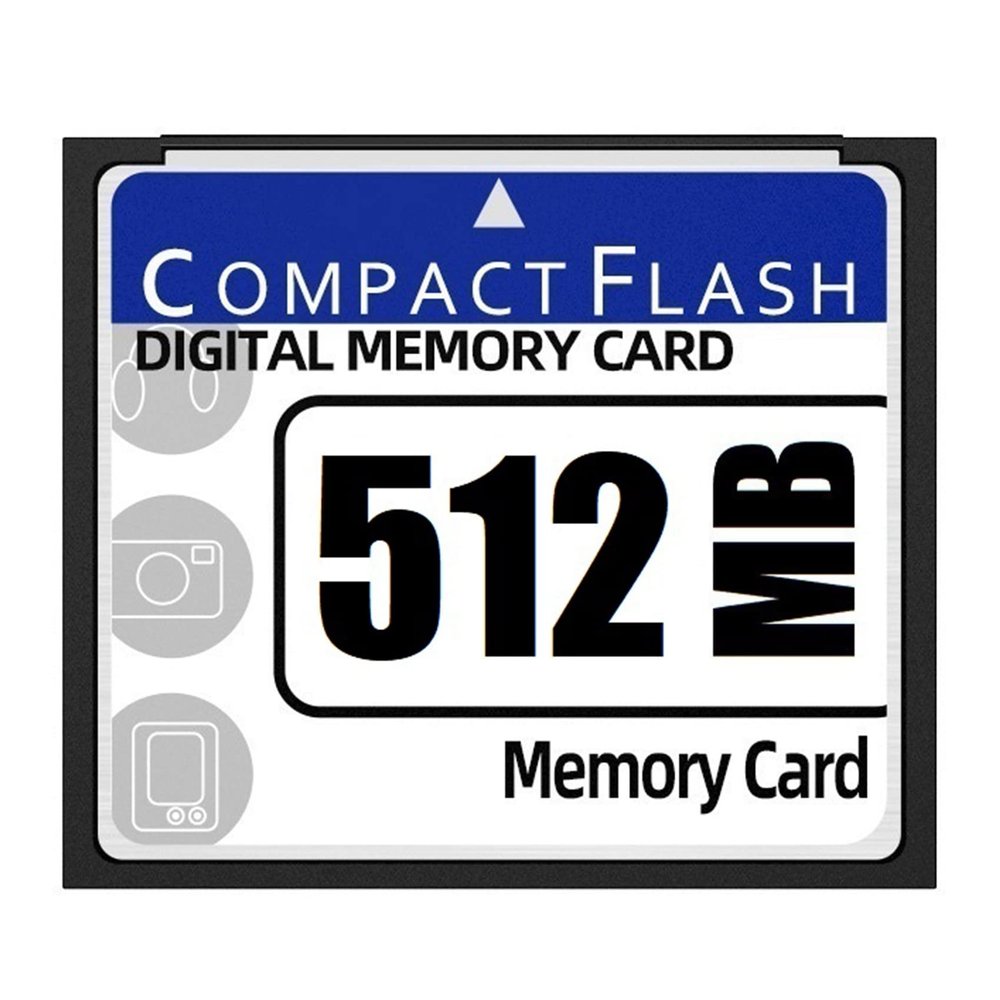 Rhghfujhgy 512 MB Compact Flash Memory Card for Cameras, Advertising Machines and Industrial Computers