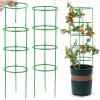 Tomato Plant Support, 100-Piece Adjustable Trellis Set for Tomatoes and Cucumbers view 1