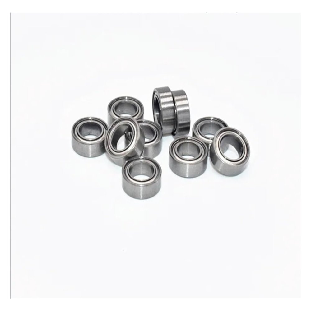 JASMKLX Miniature Bearings, 10-Piece Set, MR42 MR52ZZ MR63ZZ MR74ZZ MR85ZZ MR106 MR117 MR128 MR148 MR155ZZ Gear Parts (MR52ZZ 2x5x2.5 mm)