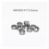 JASMKLX Miniature Bearings, 10-Piece Set, MR42 MR52ZZ MR63ZZ MR74ZZ MR85ZZ MR106 MR117 MR128 MR148 MR155ZZ Gear Parts (MR52ZZ 2x5x2.5 mm) view 2