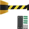 Wall-Mounted Retractable Queue Barrier view 1
