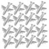 Sewroro 60-Piece Creative Airplane Metal Push Pins for Cork Boards, Photo Walls, and Maps view 3