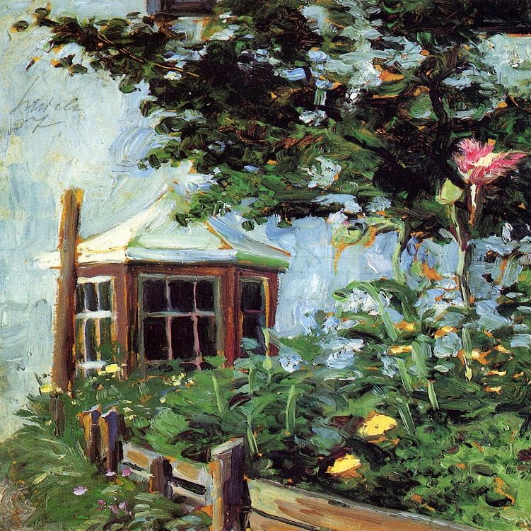 DTAUPREB Paint by Numbers Kit for Beginners, Egon Schiele House with Bay Window in Garden