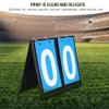 Gonetre Portable Flip Sports Scoreboard, 2/3/4-Digit view 3