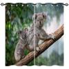 ANHOPE Koala Jungle Blackout Curtains, 2-Piece Set, 63 x 52 in view 1