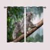 ANHOPE Koala Jungle Blackout Curtains, 2-Piece Set, 63 x 52 in view 2