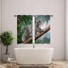 ANHOPE Koala Jungle Blackout Curtains, 2-Piece Set, 63 x 52 in view 3
