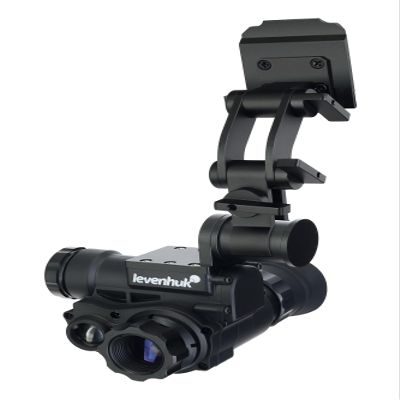 Levenhuk Halo NVM20 Helmet Digital Day and Night Vision Monocular, 200 m Range