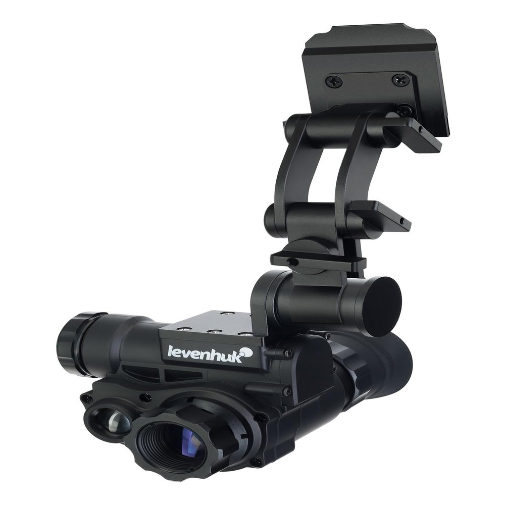 Levenhuk Halo NVM20 Helmet Digital Day and Night Vision Monocular, 200 m Range