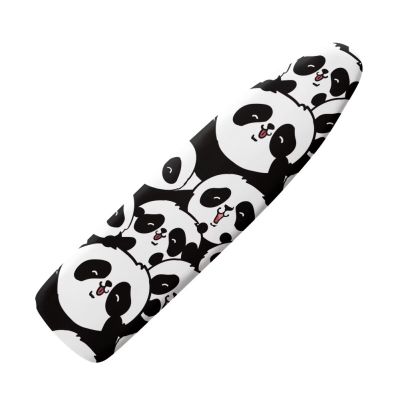 SEANATIVE Ironing Board Cover and Pad, Extra Thick, Durable, Padded, Panda Print, Nonstick, Stain-Resistant