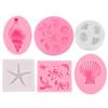 Asudaro 3D Ocean Animal Silicone Baking Molds view 2