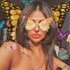Vintage Butterfly Frameless Festival Sunglasses view 4