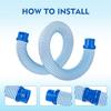 39-Inch Pool Vacuum Hose Replacement for Zodiac MX6/MX8 view 4