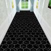 ANram Modern Runner Rug, Non-Slip, 1.4 x 1 m view 1