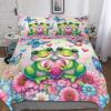 PAZZK Frog 3D Bedding Set, Double, 200 x 200 cm view 1