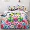PAZZK Frog 3D Bedding Set, Double, 200 x 200 cm view 3