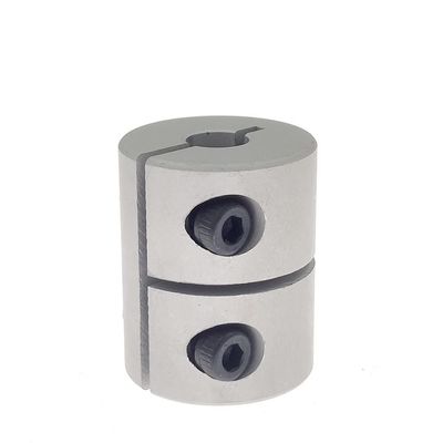 2-Pack Rigid Shaft Couplings, Stepper Motor Coupling for 3D Printers, 3/4/5/6/6.35/8/10, D20L25, Union Nuts (8×8)