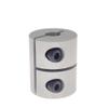 2-Pack Rigid Shaft Couplings, Stepper Motor Coupling for 3D Printers, 3/4/5/6/6.35/8/10, D20L25, Union Nuts (8×8) view 1