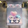 PAZZK Penguin 3-Piece Microfiber Duvet Cover Set, King 220 x 240 cm view 2