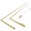 SPORTARC 1-Pc. Copper L-Shaped Metal Rod with Retractable Probe for Precise Treasure Hunting (3 Pcs.) view 2