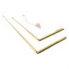 SPORTARC 1-Pc. Copper L-Shaped Metal Rod with Retractable Probe for Precise Treasure Hunting (3 Pcs.) view 3