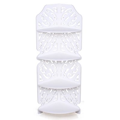 Bagyaluu 4-Tier Corner Shelf