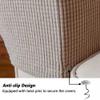 XXIUDEE Washable Sofa Armrest Covers, Stretch Fabric, Blue, 2 Pieces view 3