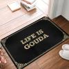 STUDE Personalized "Life Is Gouda" Outdoor Doormat, 50 x 80 cm view 1