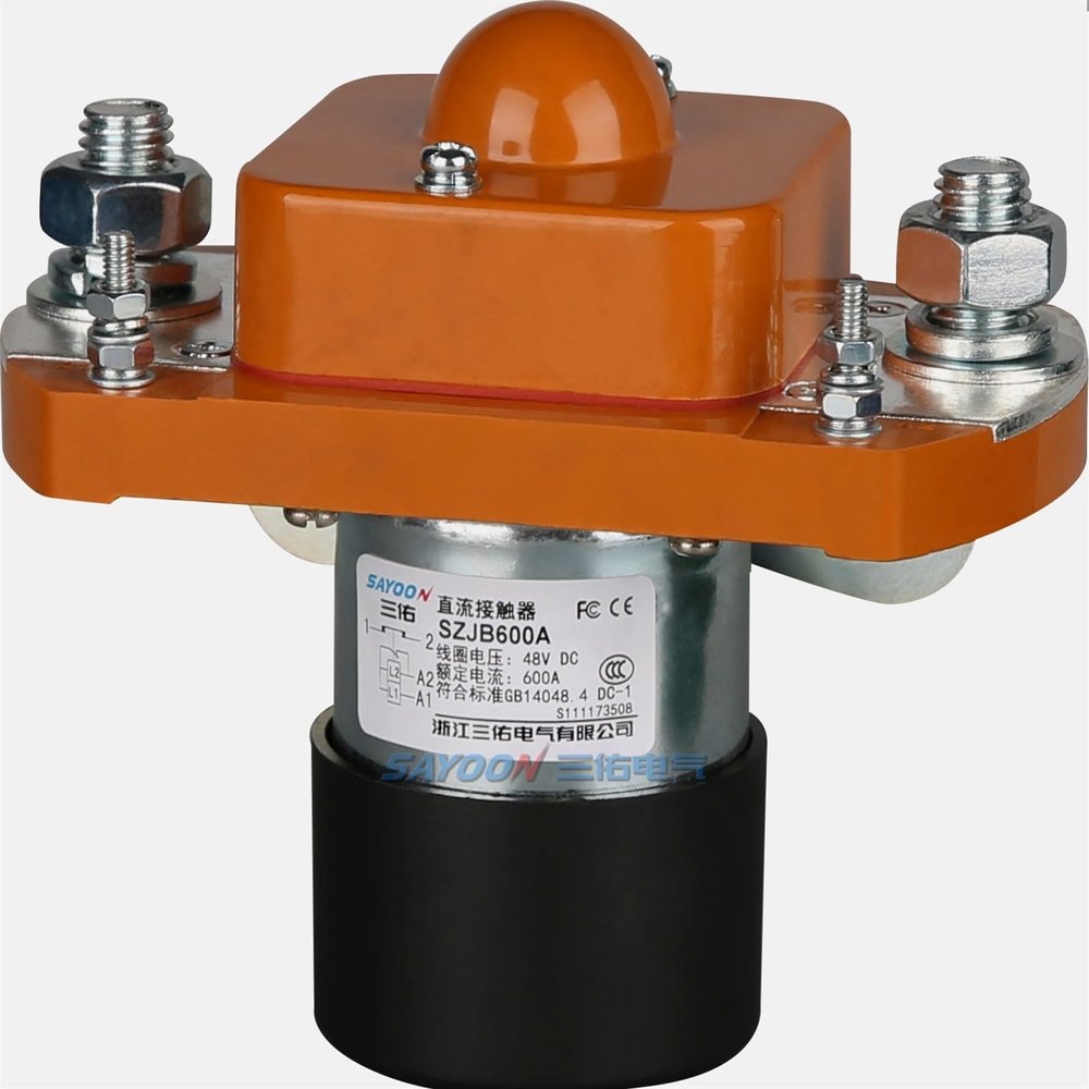 PHNOITPQ SZJB600A / MZJ-600B SZJ Standard 12 V DC Contactor, 600 A (6 V Coil)
