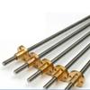 T6 Stainless Steel Trapezoidal Lead Screw with Copper Nut, 6 mm, 1/2 mm Pitch view 4