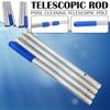 Pool Skimmer Pole, 55-Inch Premium Aluminum Telescoping Pole, Adjustable for Skimmers, Vacuum Heads and Brushes (338, 4 Poles) view 2
