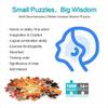 1,000-Piece Round Elephant Puzzle for Adults and Kids Ages 12+ view 2
