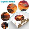 1,000-Piece Round Elephant Puzzle for Adults and Kids Ages 12+ view 3