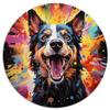 1,000-Piece Dingo Dog Round Puzzle for Adults and Children Ages 12+ view 1