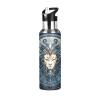 Leo Zodiac Sign Water Bottle with Straw, 18/8 Stainless Steel Vacuum-Insulated Thermos Bottle, BPA-Free, 600 mL/1 L view 1