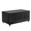 ZUROJ Waterproof Outdoor Table Cover, 420D Oxford Fabric, 155 x 65 x 90 cm view 1