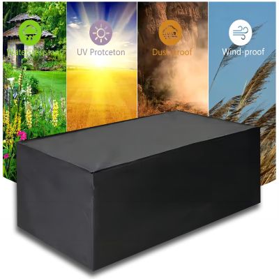 Waterproof 420D Oxford Patio Furniture Cover, 280 x 220 x 70 cm