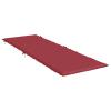ZEYUAN Burgundy Sun Lounger Cushion 186 x 58 x 3 cm, Oxford Fabric view 4