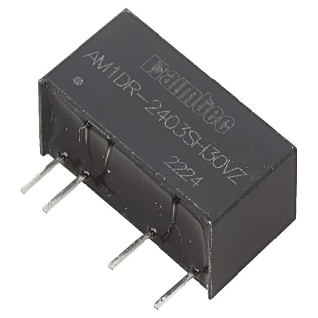 AM1DR-2403SH30VZ DC/DC Converter, 1 W, 22.8–25.2 V Input, 3.3 VDC Output, 250 mA
