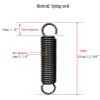 1-Piece Double-Hook Extension Spring, 3 mm Wire, 32 mm OD, 320 mm Free Length view 2