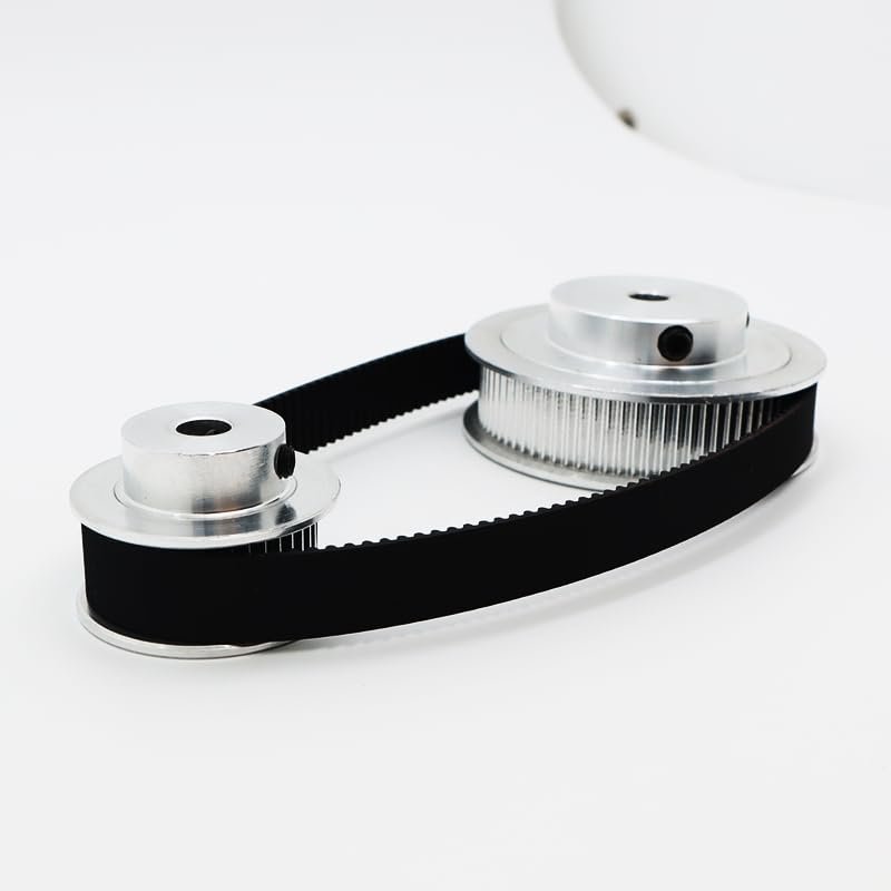 2GT Timing Pulley Set, 120T and 40T, 6 mm Belt Width, 3:1 Reduction