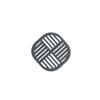 Heat-Resistant Silicone Pot Mat, Blue, Style 1 view 1