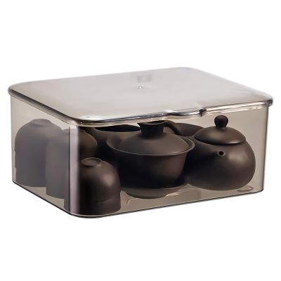 Qcwwy Multifunctional Tea Organizer, Dustproof Tea Bag Holder and Storage Box