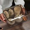 Qcwwy Multifunctional Tea Organizer, Dustproof Tea Bag Holder and Storage Box view 4