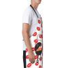 Lrtyuasq Kiss the Cook Apron with Pocket, Adjustable, One Size view 4